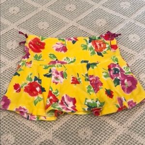 Ralph Lauren girls floral skort